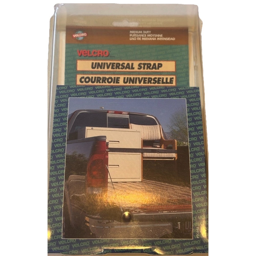 NEW VTG Velcro Brand‎ Universal Strap NOS Made USA Truck Cargo Cinch 90484 Retro